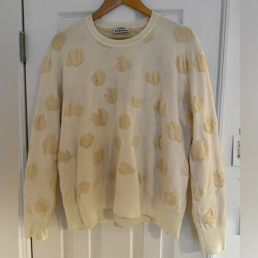 Acne Studios Cream Unisex Sweater